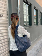 Arielle Woven Shoulder Bag XL