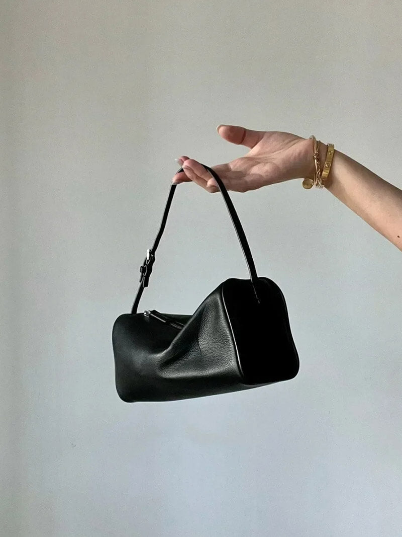 Ella Glossy Leather Western Shoulder Bag