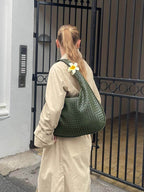 Arielle Woven Shoulder Bag XL