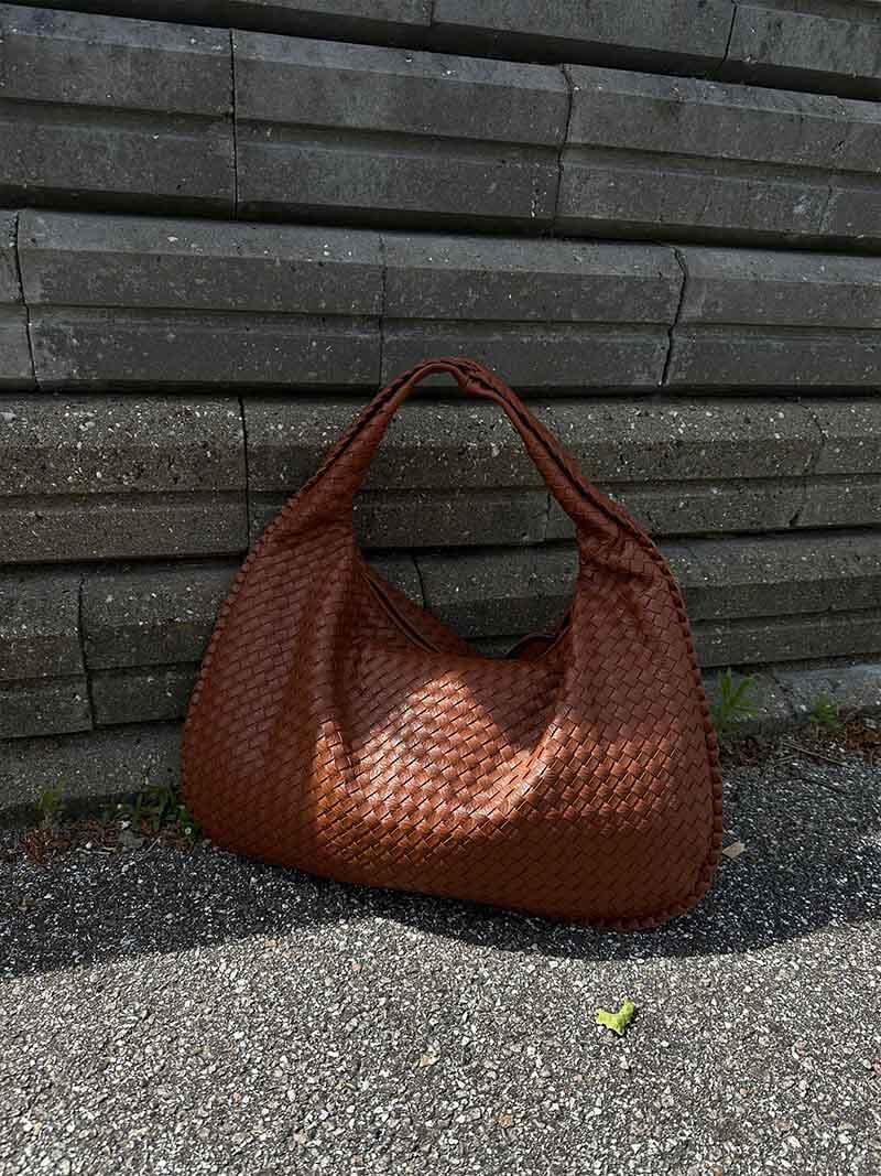 Arielle Woven Shoulder Bag XL