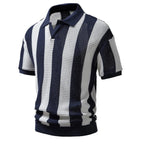 Thijmen™ | Classic Striped Polo Shirt