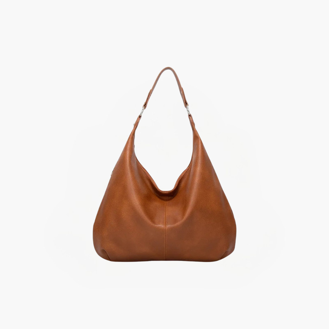Faye Slouchy Leather Hobo Bag