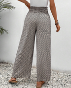 Tina - Women's Comfortable Wide-Leg Trousers
