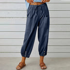 Willow - Women's Comfortable Casual Trousers (Plus Sizes Available)