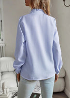 Delilah - Elegant Polo Blouse