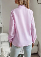 Delilah - Elegant Polo Blouse