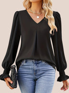 Maya - Elegant Autumn Blouse