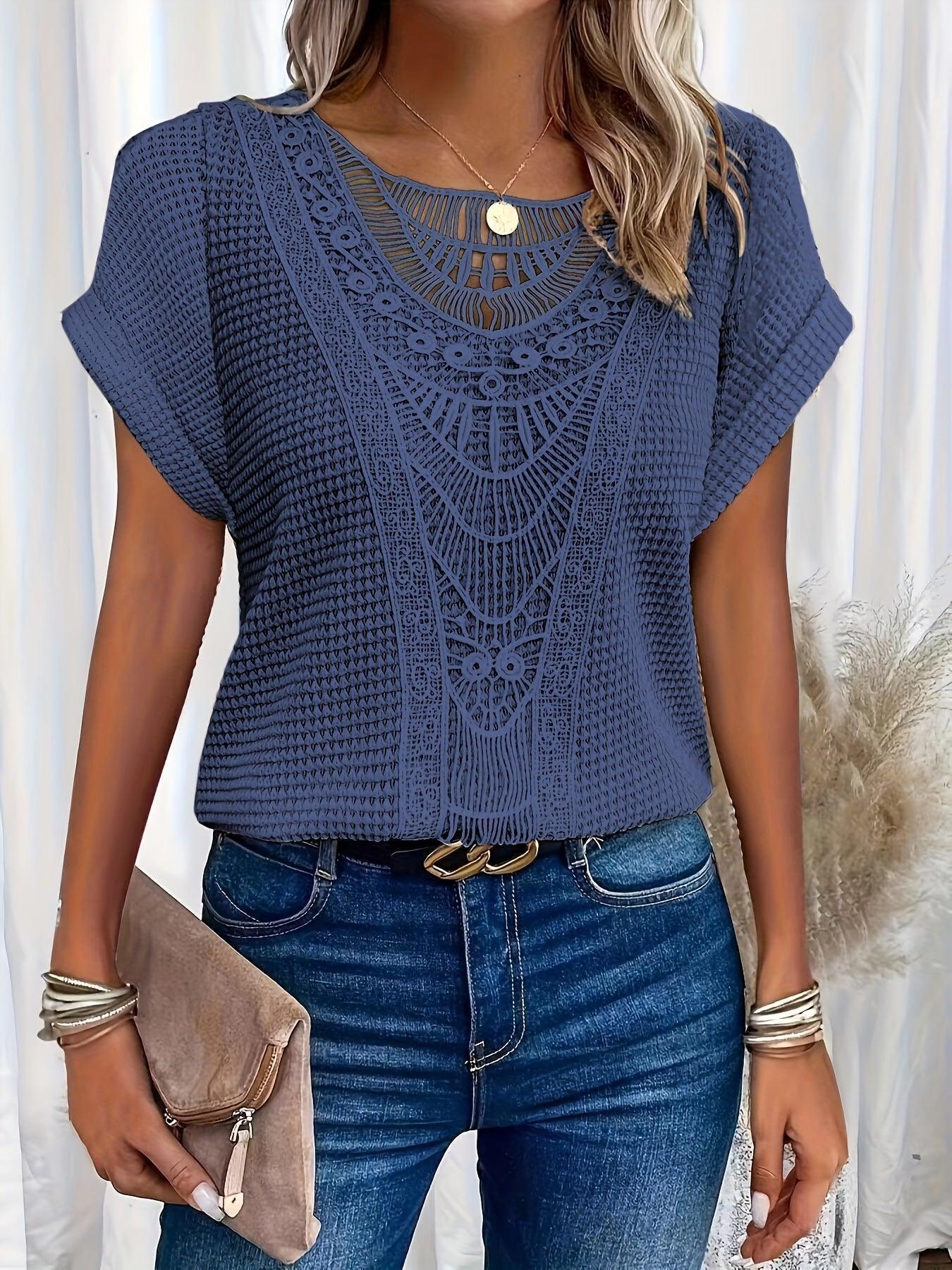 Lexi - Lace-Detail Blouse
