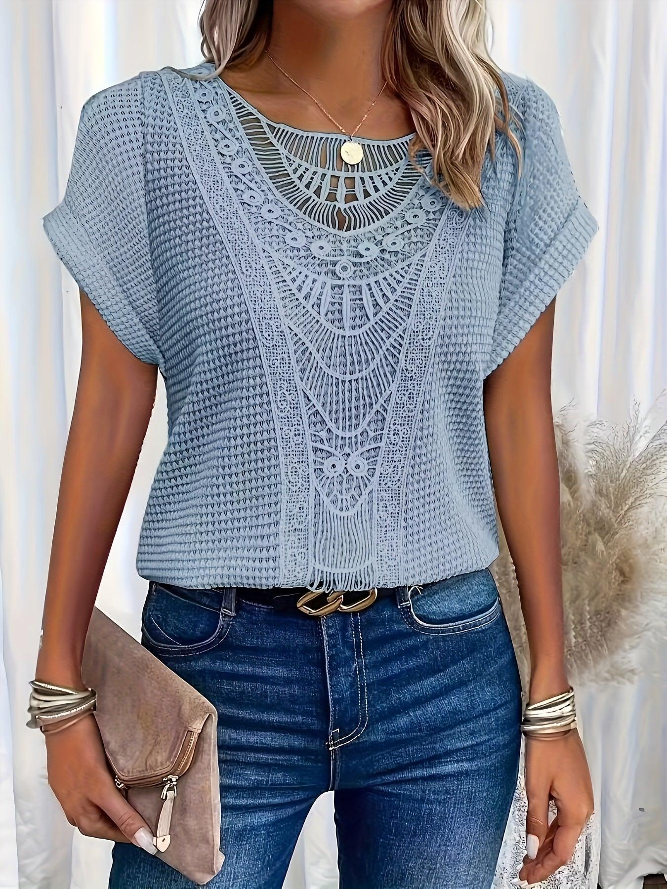 Lexi - Lace-Detail Blouse