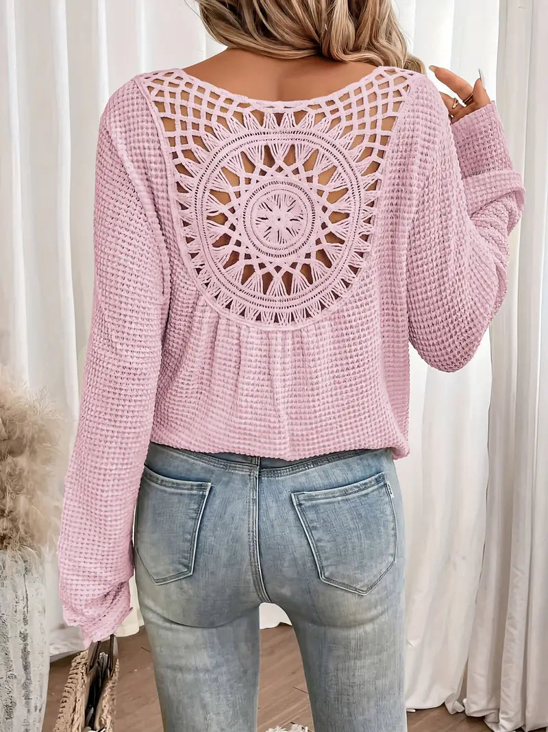 Miranda Elegant V-Neck Jumper