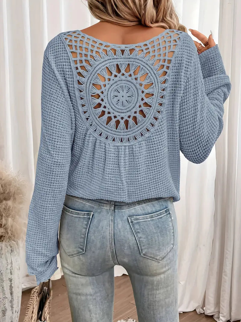 Miranda Elegant V-Neck Jumper