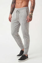 Cloud Merino Trousers - Light Grey