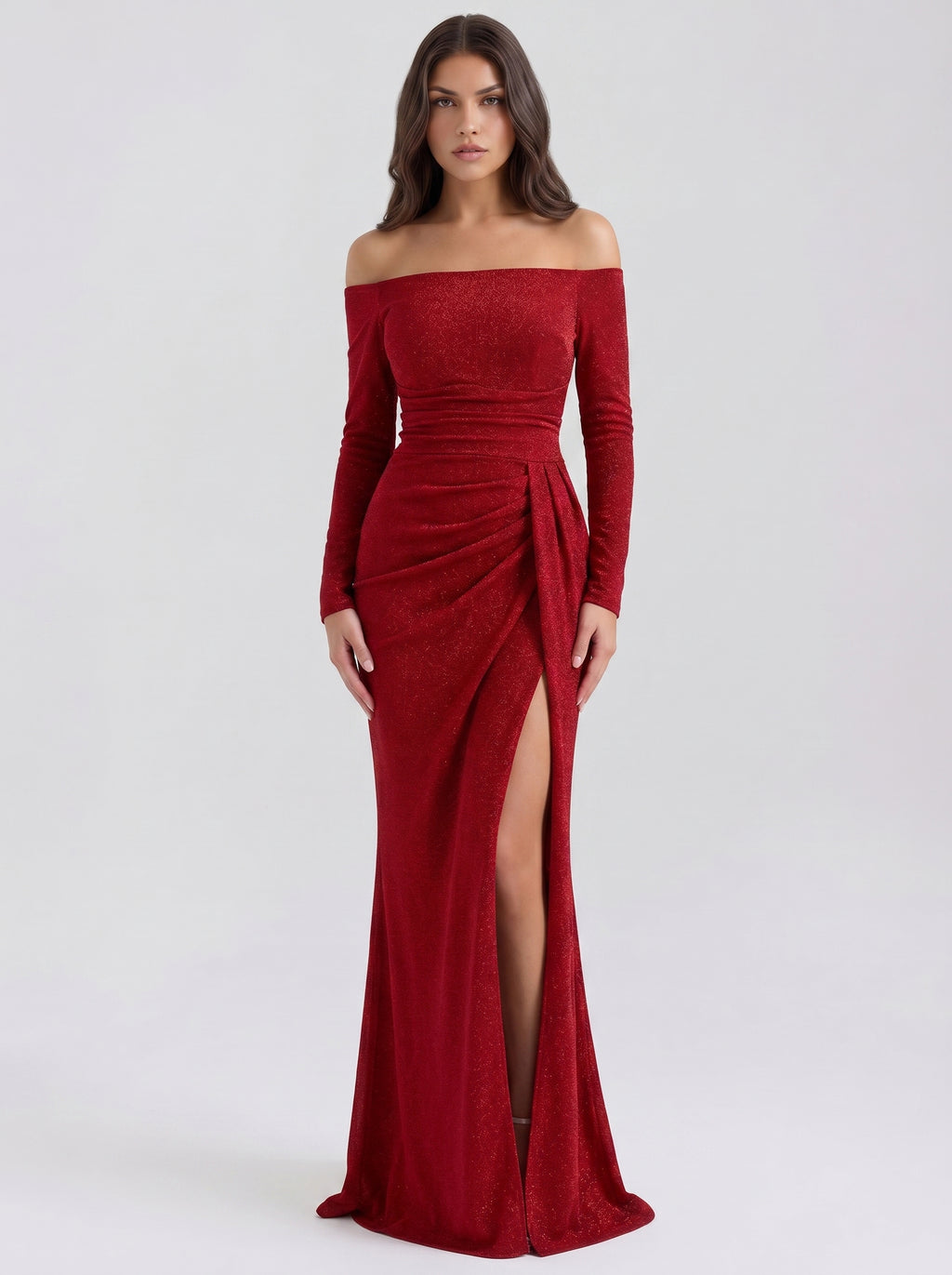 Stella red on model