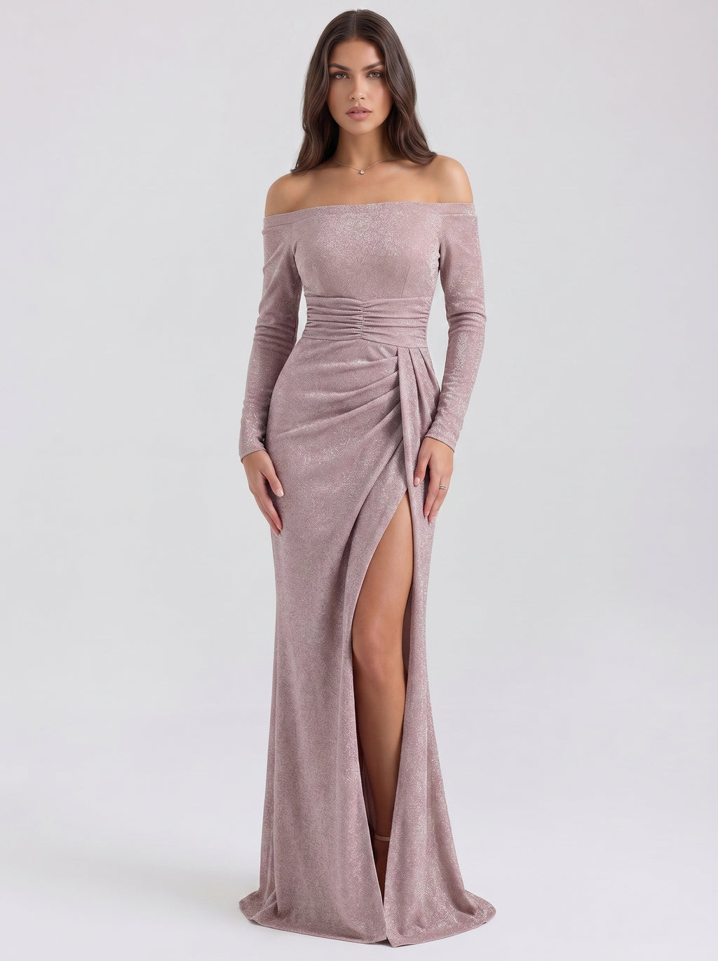 Stella rose pink on model