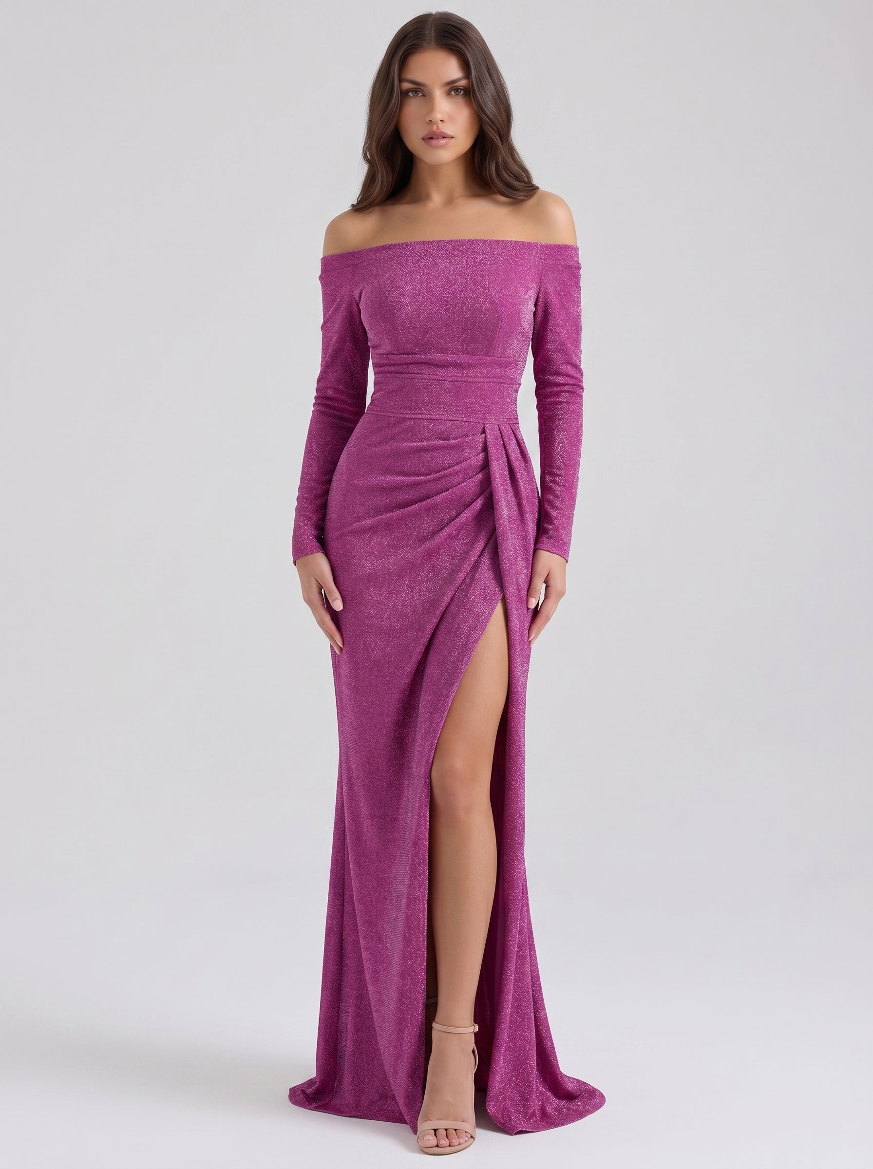 Stella fuchsia on model