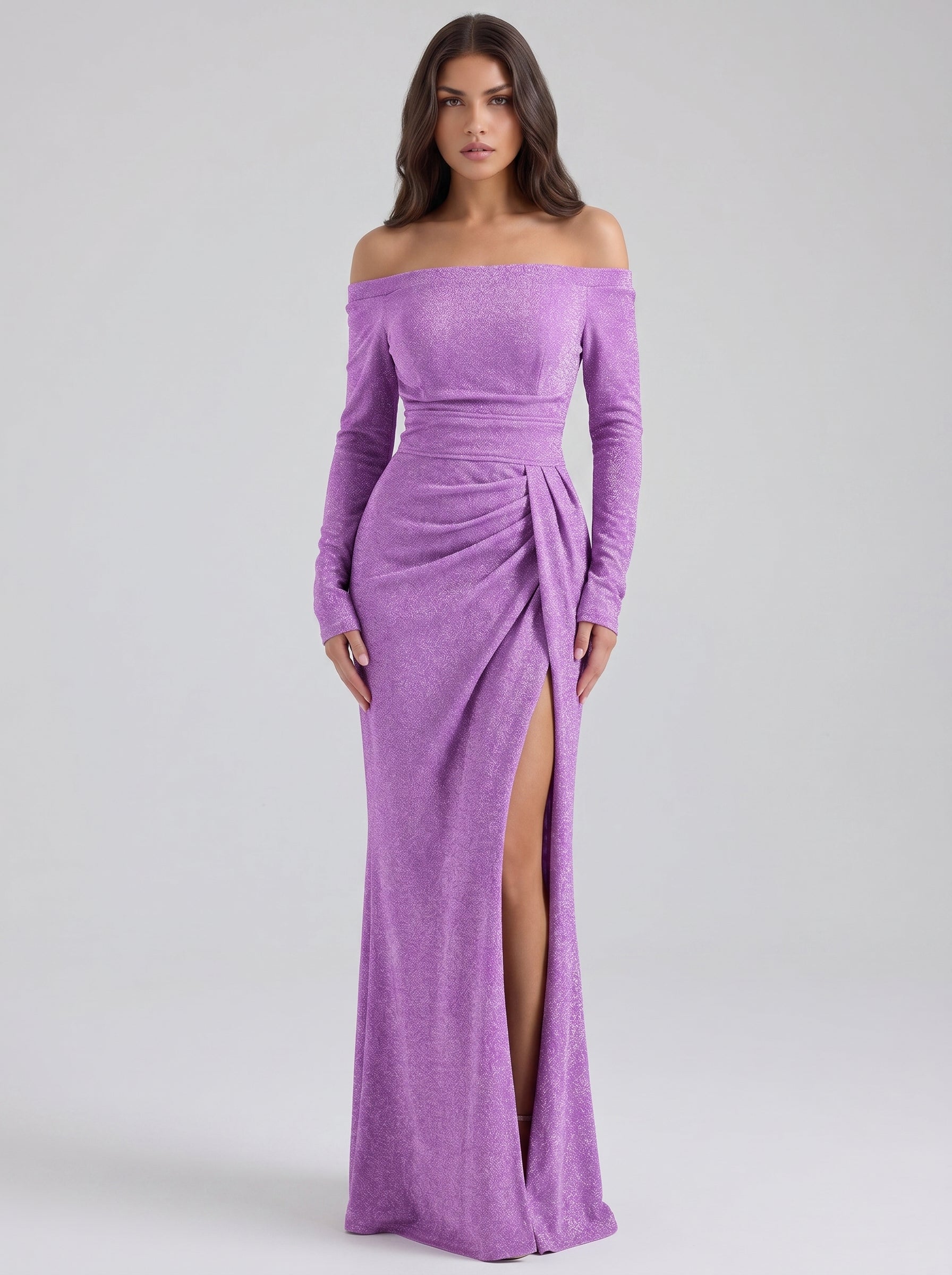 Stella lilac on model