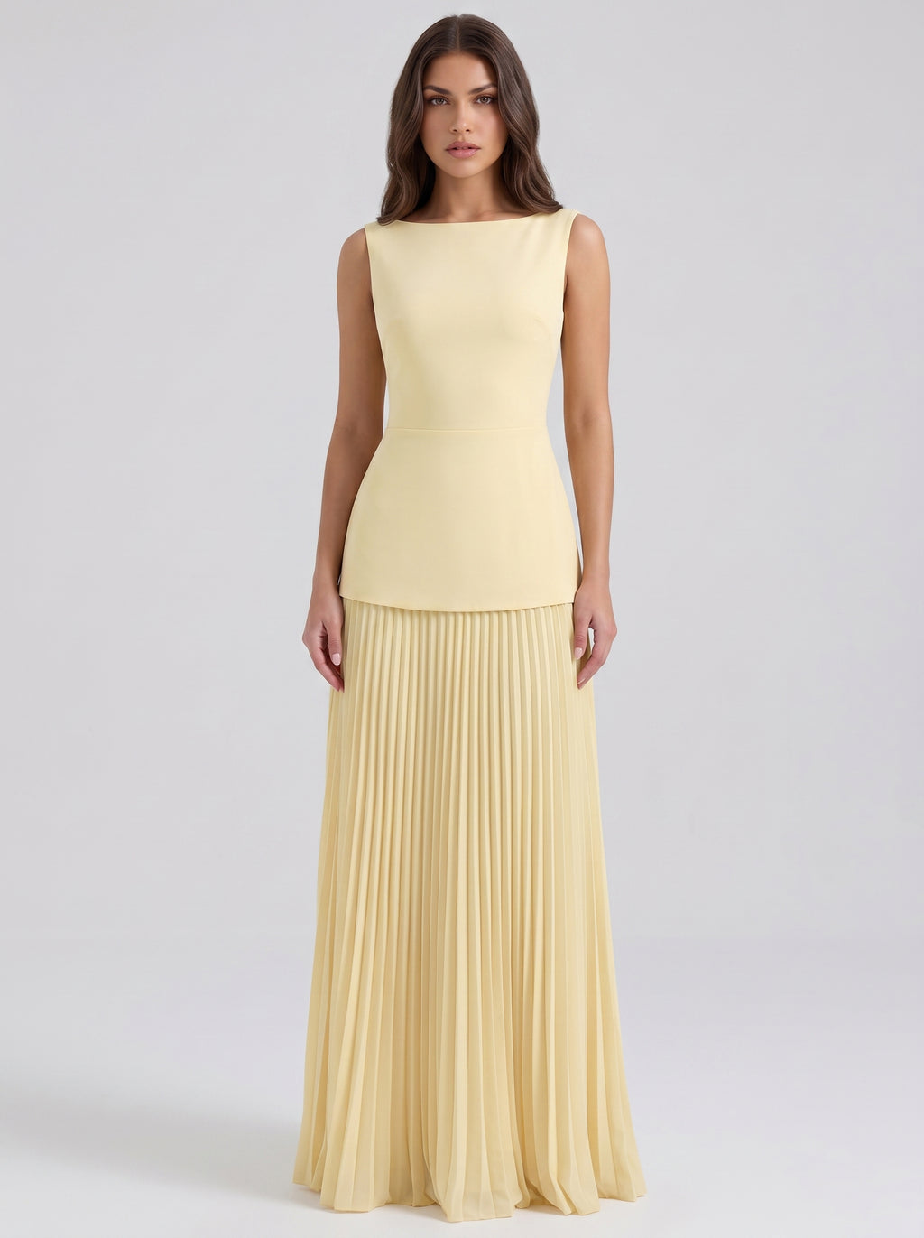 Serena yellow on model