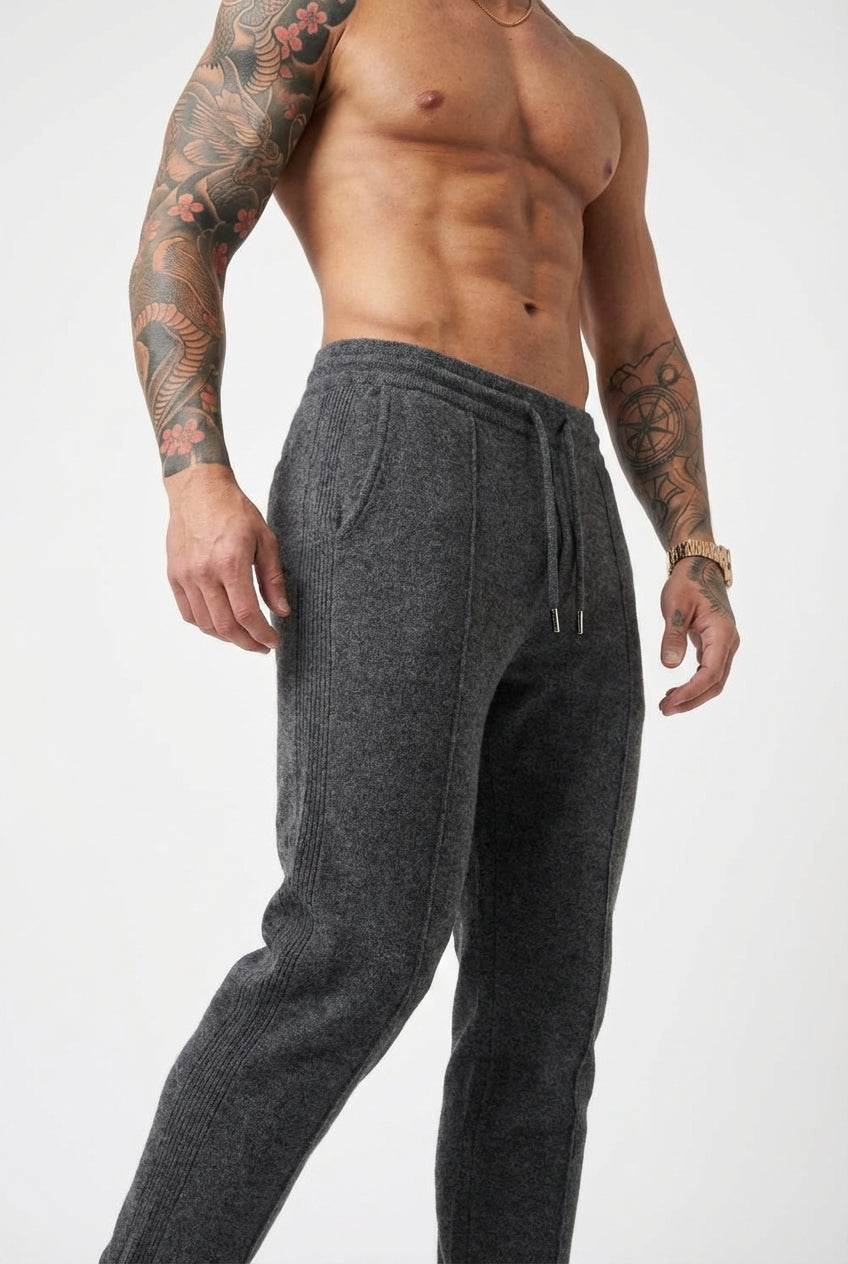 Cloud Merino Trousers - Dark Grey