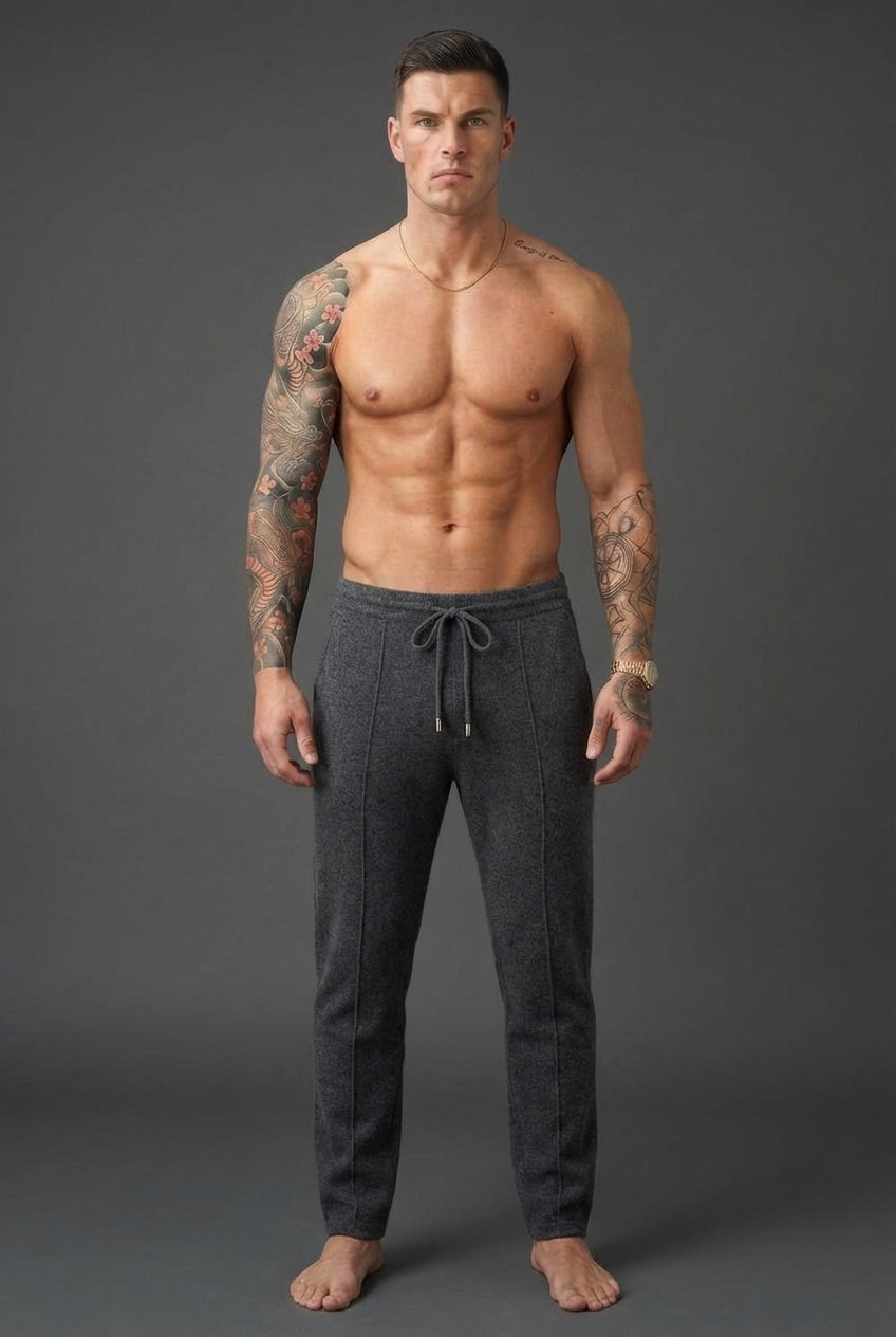 Cloud Merino Trousers - Dark Grey