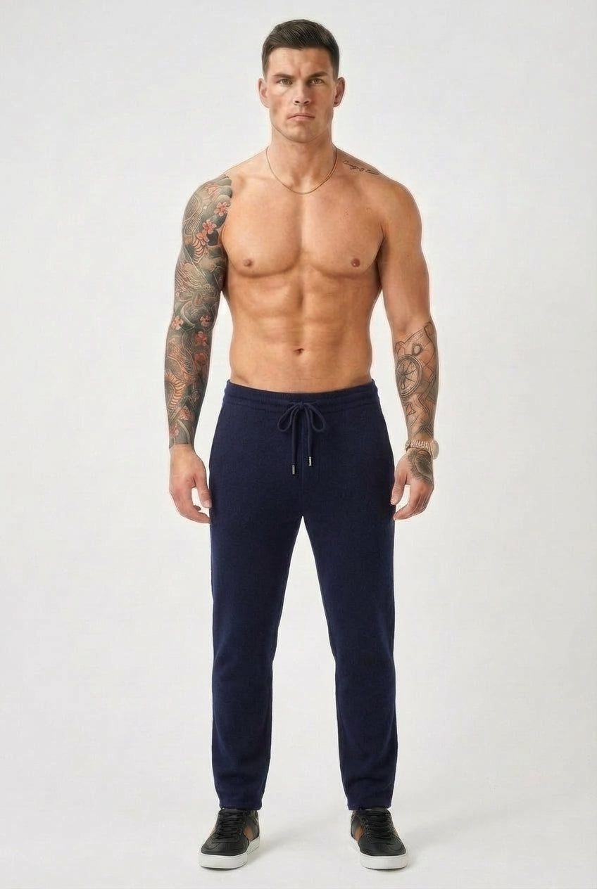Cloud Merino Trousers - Navy