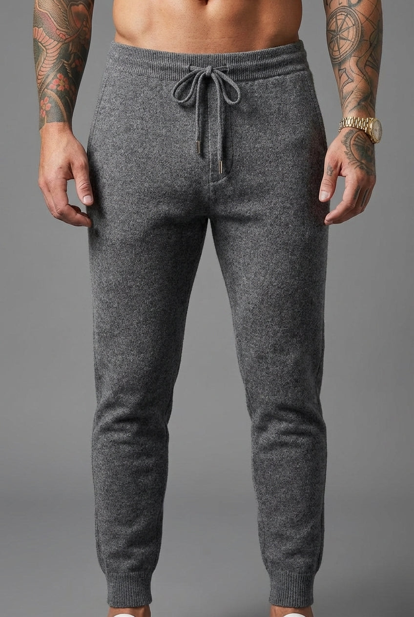 Cloud Merino Trousers - Dark Grey