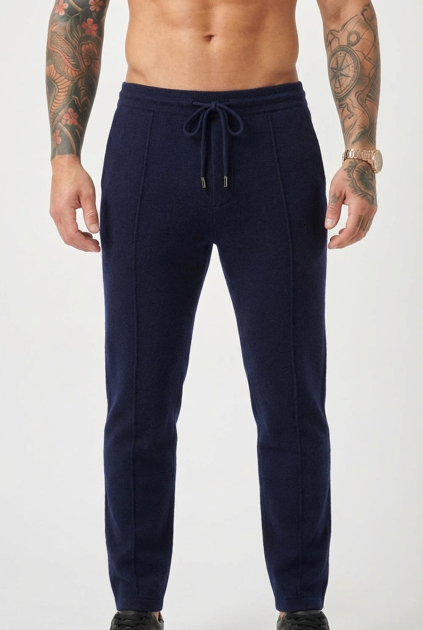 Cloud Merino Trousers - Navy