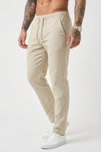 Coastal Ease Linen Trousers