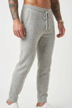 Cloud Merino Trousers - Light Grey