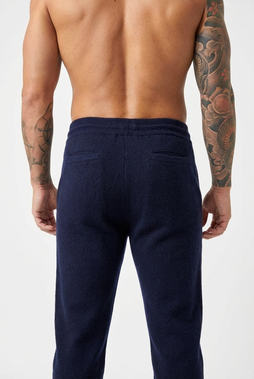 Cloud Merino Trousers - Navy