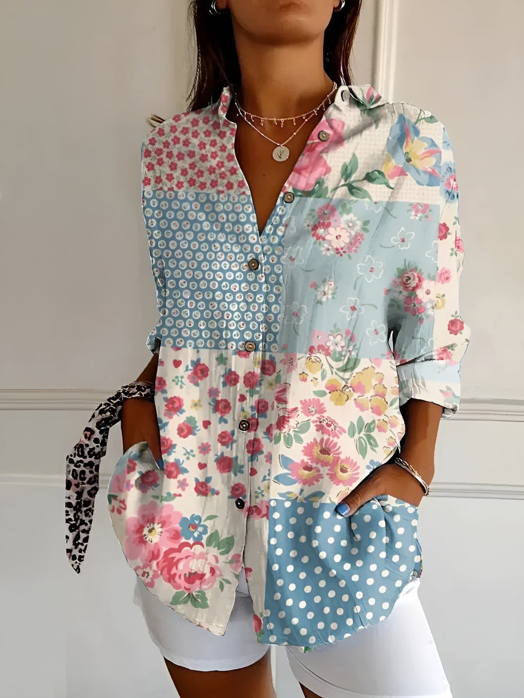 Daisy Printed Blouse
