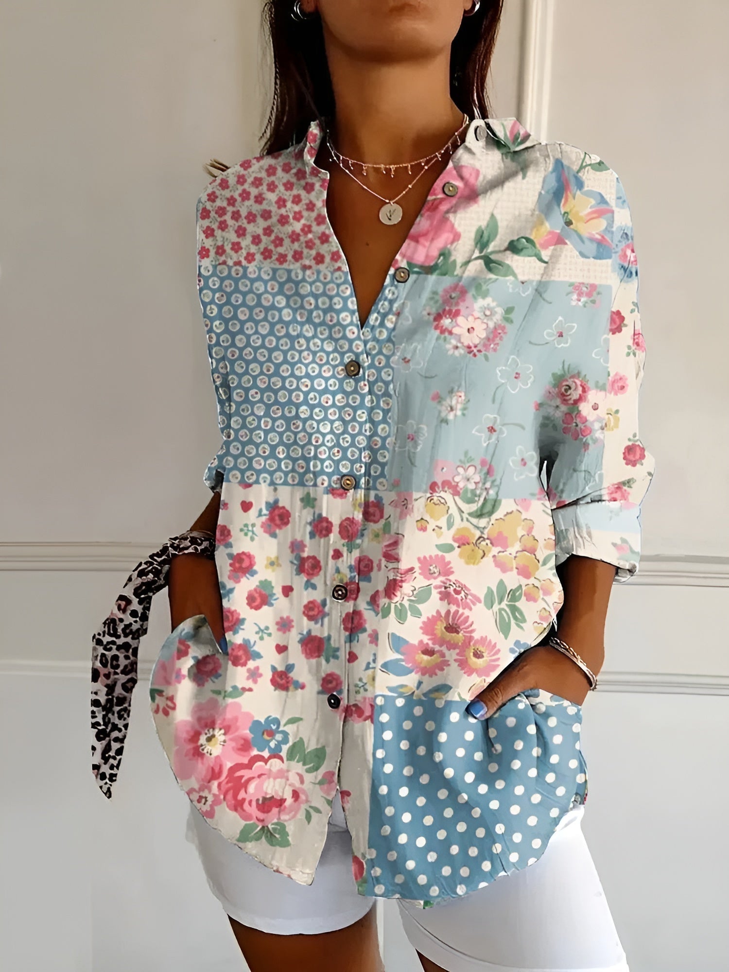 Daisy Printed Blouse