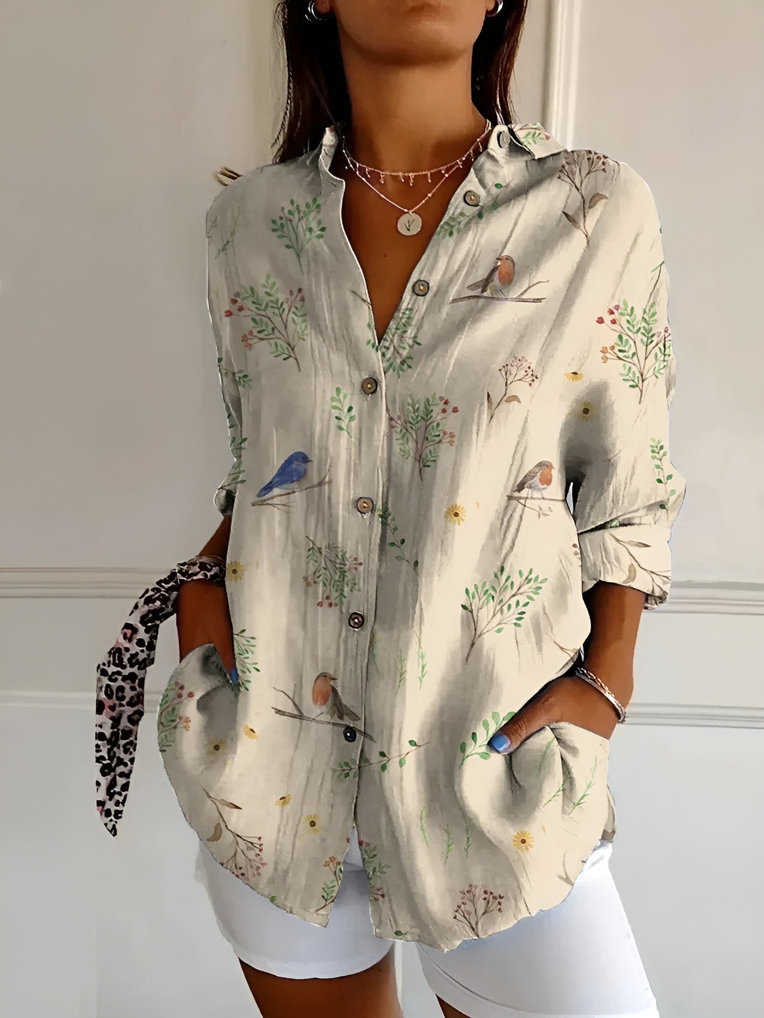 Daisy Printed Blouse
