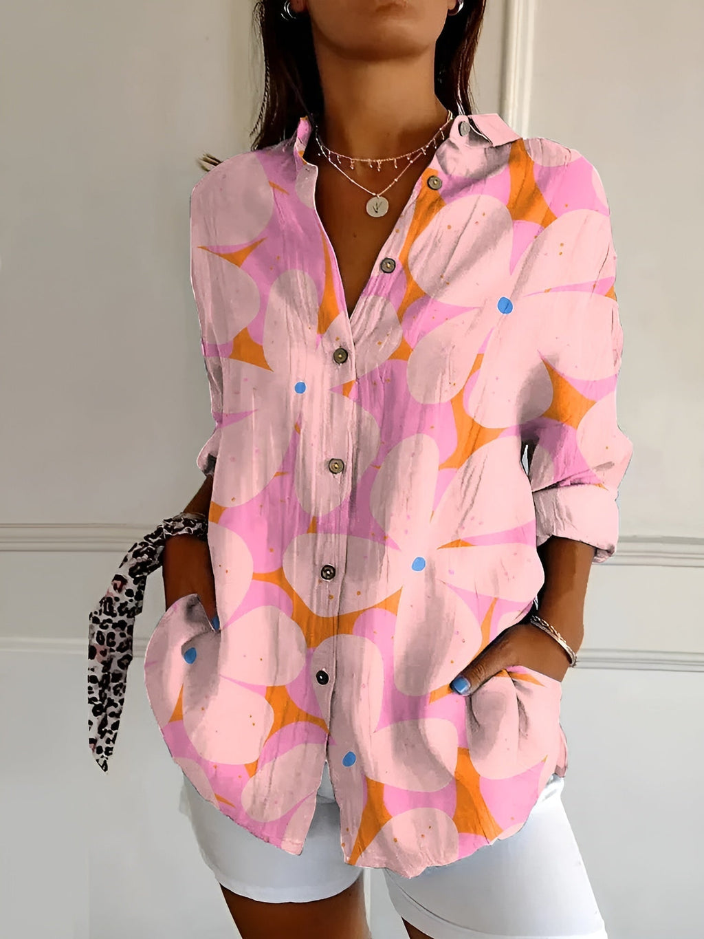 Daisy Printed Blouse