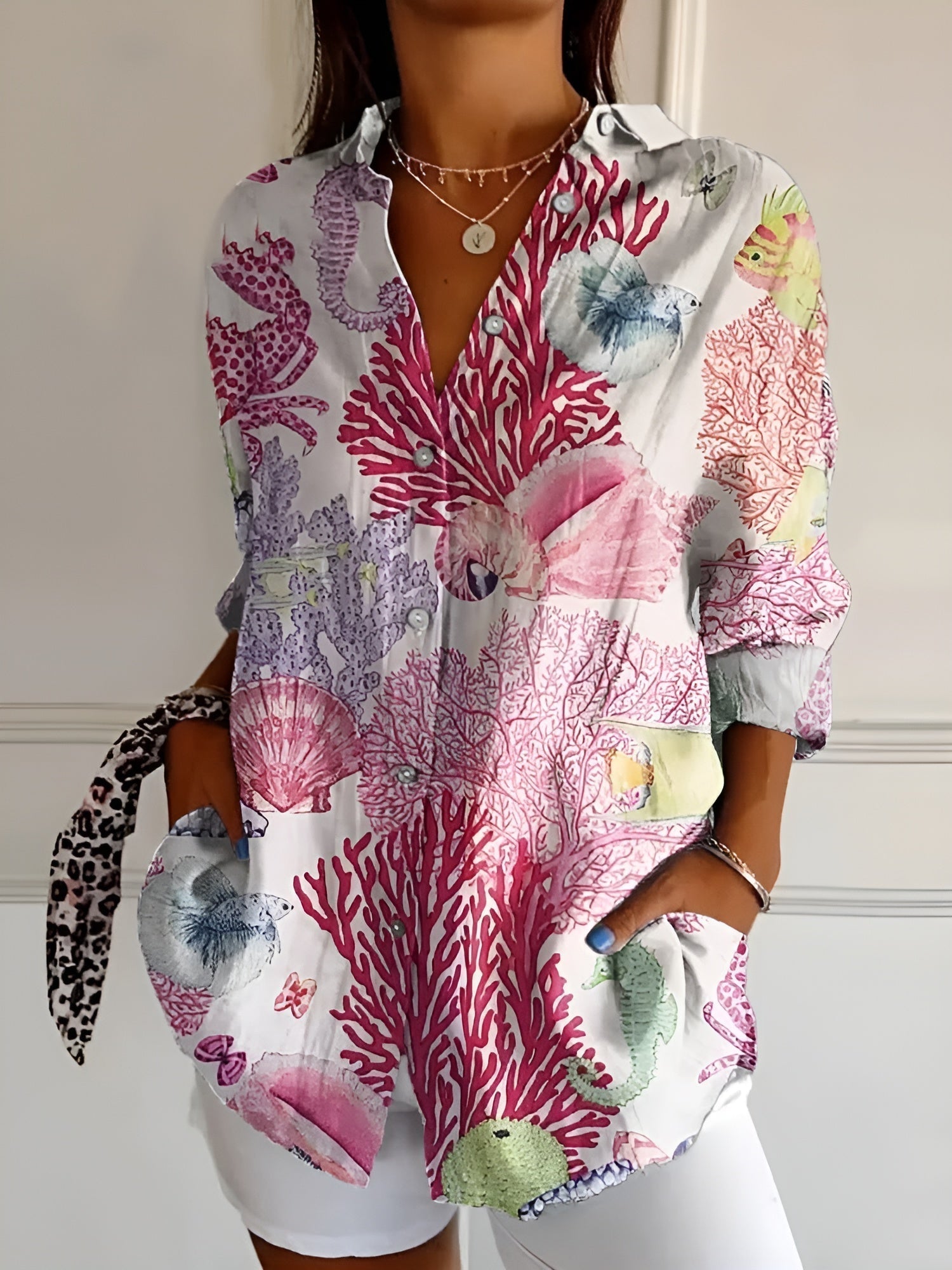 Daisy Printed Blouse